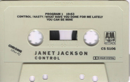 Janet Jackson : Control (Cass, Album, Tex)
