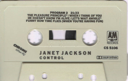 Janet Jackson : Control (Cass, Album, Tex)