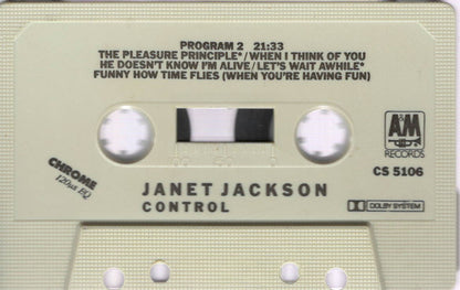Janet Jackson : Control (Cass, Album, Tex)