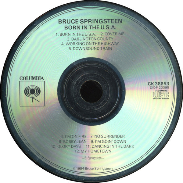 Bruce Springsteen : Born In The U.S.A. (CD, Album, RE, RP)