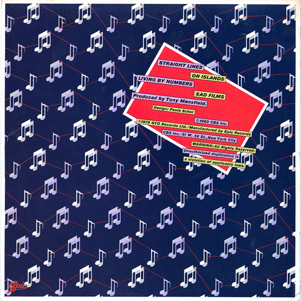 New Musik : Straight Lines (10")