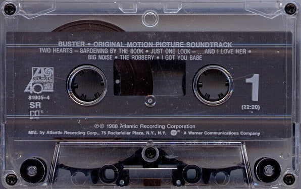 Various : Buster (Original Motion Picture Soundtrack) (Cass, Album, Comp, SR,)