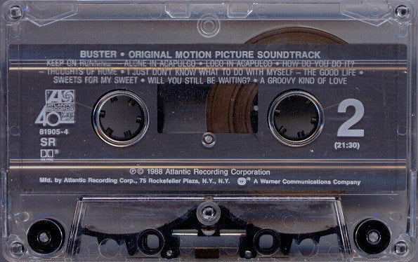 Various : Buster (Original Motion Picture Soundtrack) (Cass, Album, Comp, SR,)
