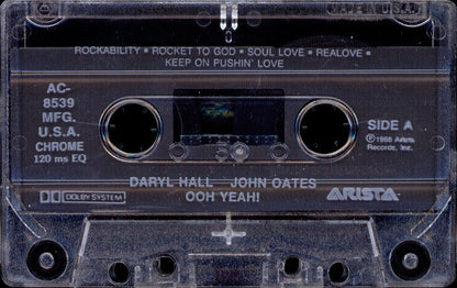 Daryl Hall & John Oates : Ooh Yeah! (Cass, Album, Club, Chr)