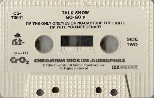Go-Go's : Talk Show (Cass, Album)