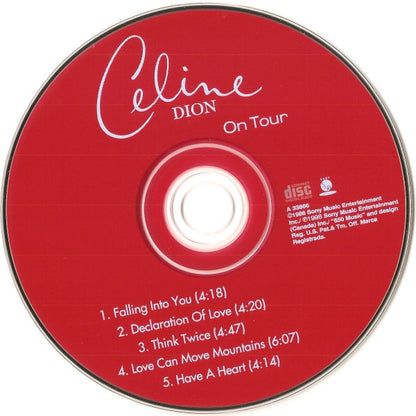 Celine Dion* : On Tour (CD, Ltd)