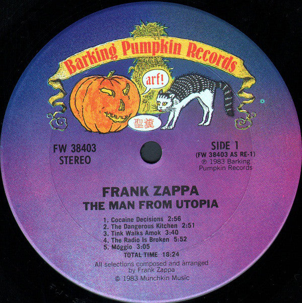 Buy Zappa* : The Man From Utopia (LP, Album, Pit) Online for a