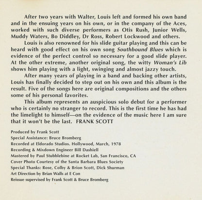 Louis Myers : I'm A Southern Man (CD, Album, RE)