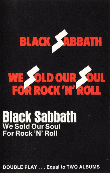 Black Sabbath : We Sold Our Soul For Rock 'N' Roll (Cass, Comp, Club)