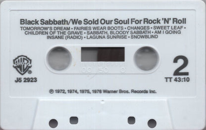 Black Sabbath : We Sold Our Soul For Rock 'N' Roll (Cass, Comp, Club)