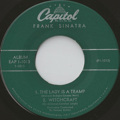 Frank Sinatra : The Lady Is A Tramp (7", EP)