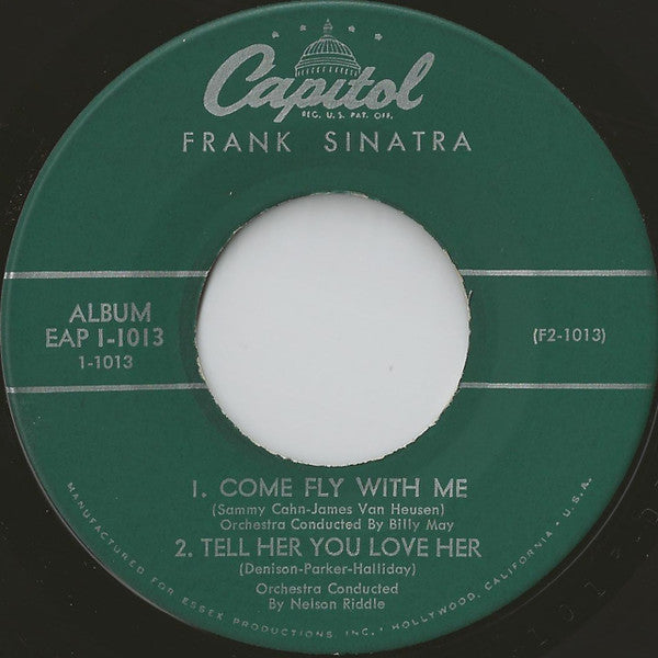 Frank Sinatra : The Lady Is A Tramp (7", EP)