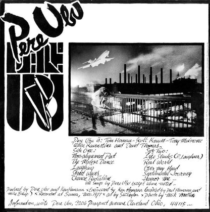 Pere Ubu : The Modern Dance (LP, Album, Pit)