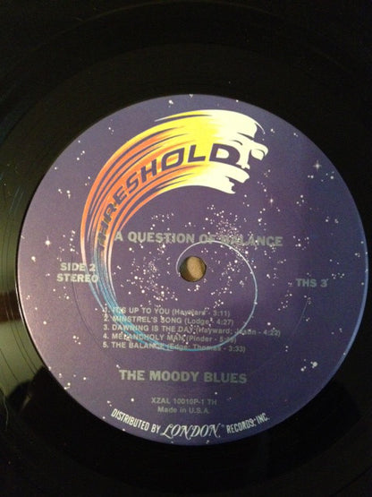The Moody Blues : A Question Of Balance (LP, Album, RP, TH )
