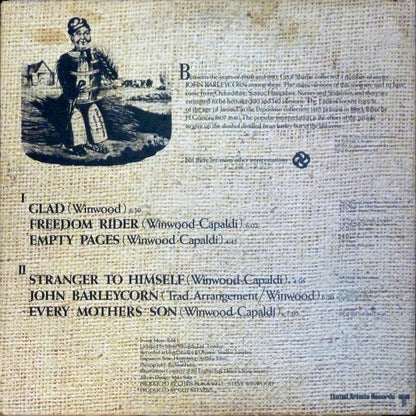 Traffic : John Barleycorn Must Die (LP, Album, All)