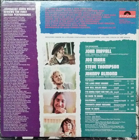 John Mayall : The Turning Point (LP, Album, Ter)