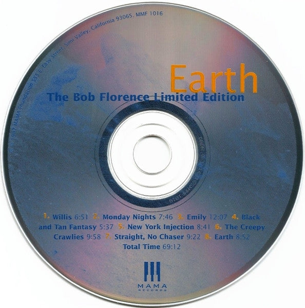 The Bob Florence Limited Edition : Earth (CD, Album)