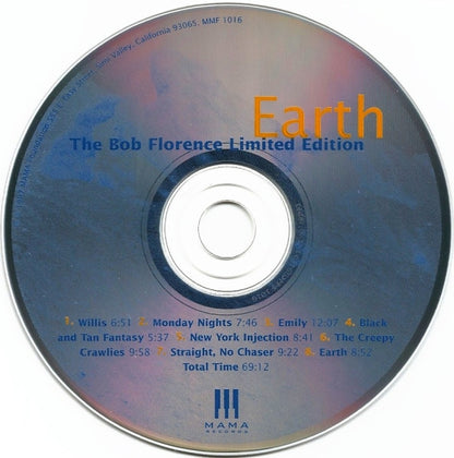 The Bob Florence Limited Edition : Earth (CD, Album)