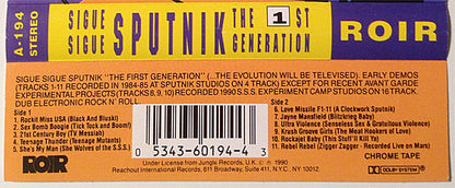 Sigue Sigue Sputnik : The 1st Generation (Cass, Chr)