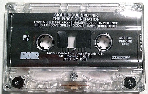Sigue Sigue Sputnik : The 1st Generation (Cass, Chr)