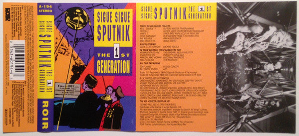 Sigue Sigue Sputnik : The 1st Generation (Cass, Chr)