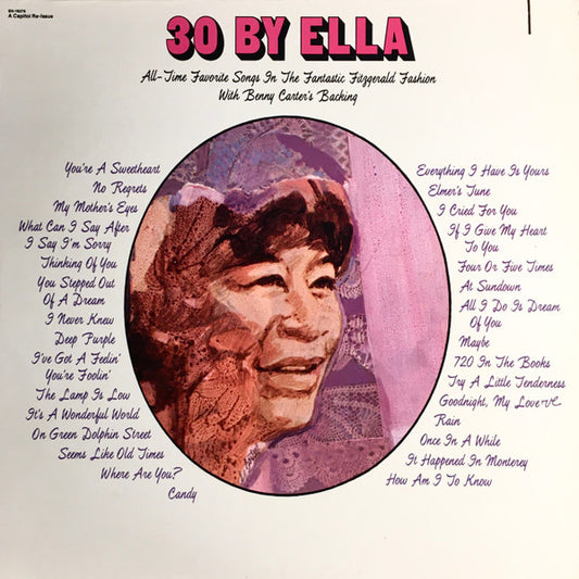 Ella Fitzgerald : 30 By Ella (LP, Album, RE)