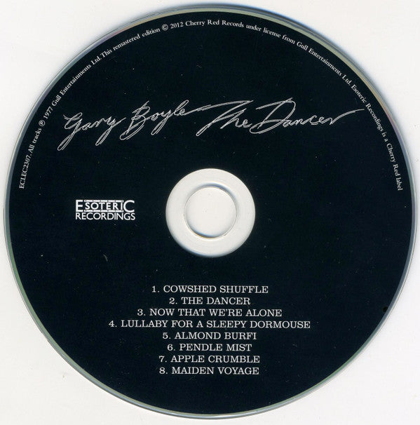 Gary Boyle : The Dancer (CD, Album, RE, RM)