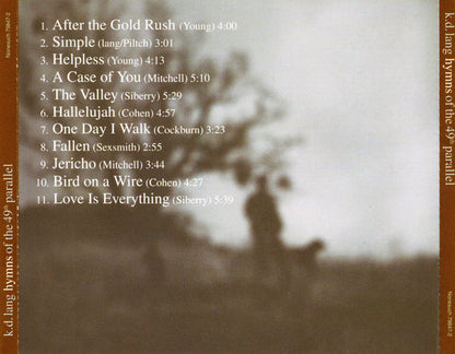 k.d. lang : Hymns Of The 49th Parallel (CD, Album)