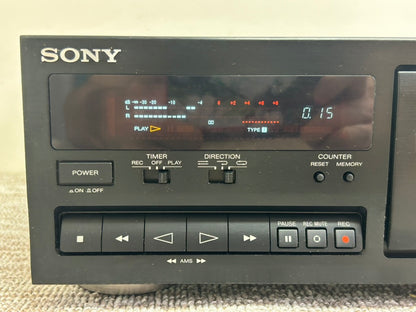 Sony TC-RX606ES Single Cassette Deck * ES Line * Fully Serviced * New Belts * Box