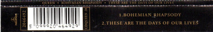Queen : Bohemian Rhapsody / These Are The Days Of Our Lives (CD, Single)