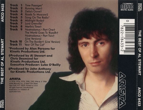 Al Stewart : The Best Of Al Stewart (CD, Comp, RE)