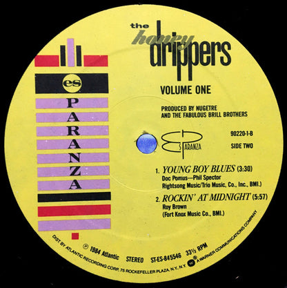 The Honeydrippers : Volume One (12", EP, All)