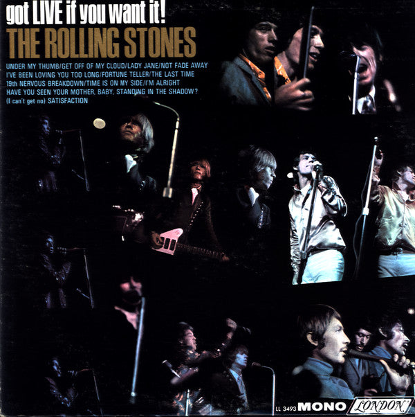 The Rolling Stones : Got Live If You Want It! (LP, Album, Mono, Bes)