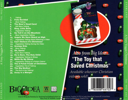 Veggietales : A Very Veggie Christmas (CD, Album)