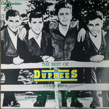 The Duprees : The Best Of The Duprees (LP, Comp)