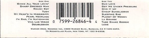 ZZ Top : Greatest Hits (Cass, Comp, Dol)