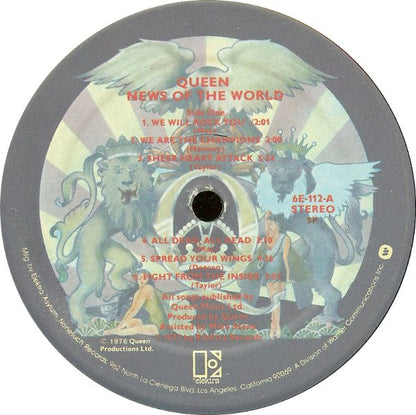Queen : News Of The World (LP, Album, SP )