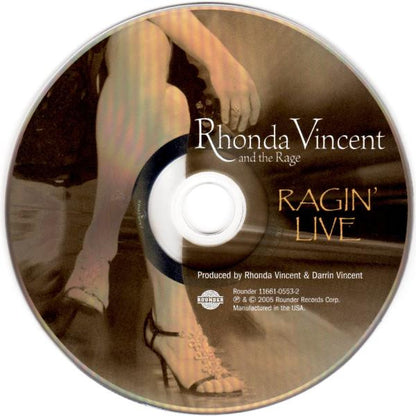 Rhonda Vincent And The Rage : Ragin' Live (CD, Album)