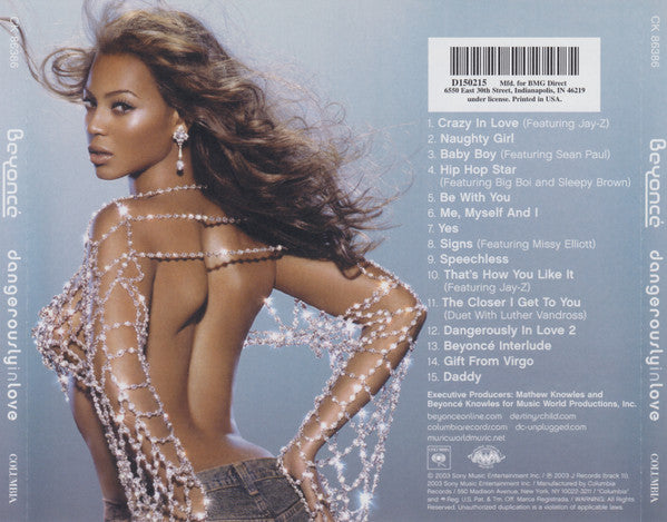 Beyoncé : Dangerously In Love (CD, Album, Club)