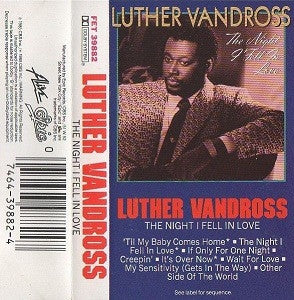 Luther Vandross : The Night I Fell In Love (Cass, Album)