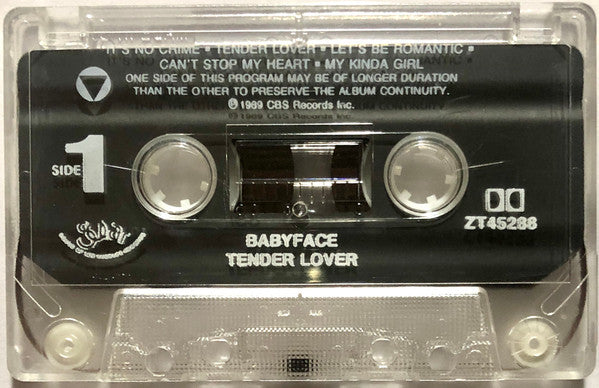 Babyface : Tender Lover (Cass, Album, Dol)