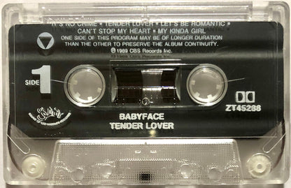 Babyface : Tender Lover (Cass, Album, Dol)