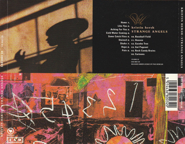 Kristin Hersh : Strange Angels (CD, Album)