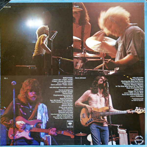 Sweathog : Hallelujah (LP, Album, Ter)