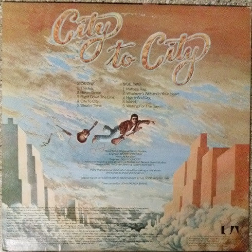 Gerry Rafferty : City To City (LP, Album, Ter)