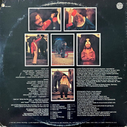 Nektar : Down To Earth (LP, Album, San)