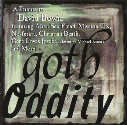 Various : Goth Oddity - A Tribute To David Bowie (CD, Comp)