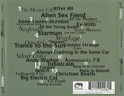 Various : Goth Oddity - A Tribute To David Bowie (CD, Comp)