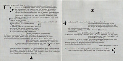 Various : Goth Oddity - A Tribute To David Bowie (CD, Comp)