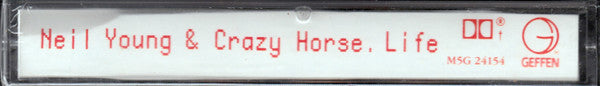Neil Young & Crazy Horse : Life (Cass, Album)
